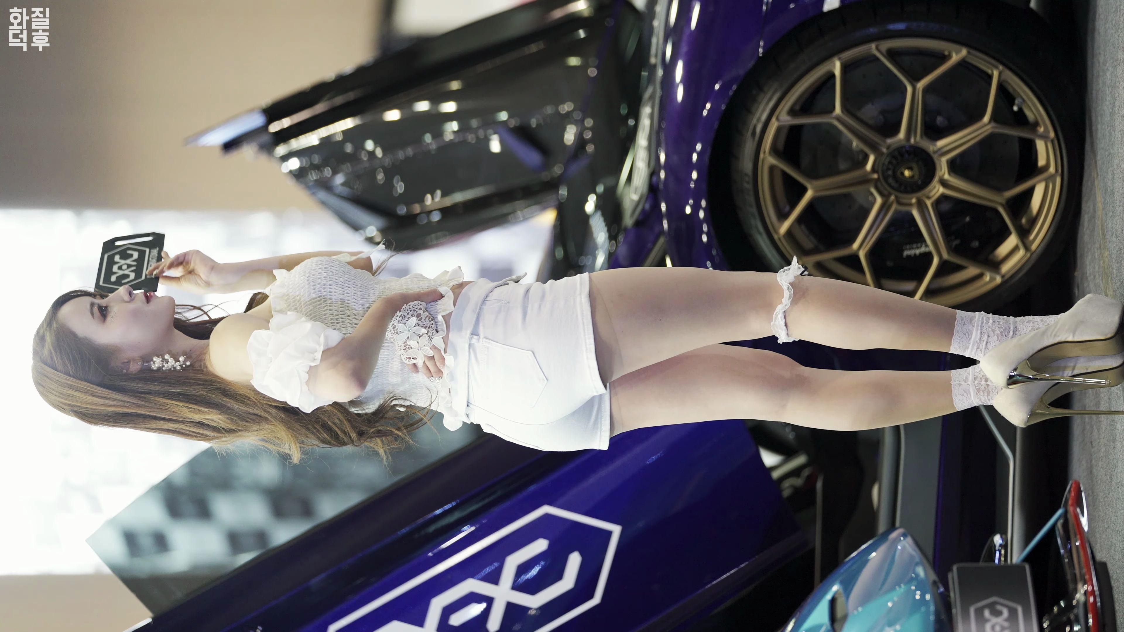 2019 韩国车模现场直拍 Racing Model Kim Rayeong 4K